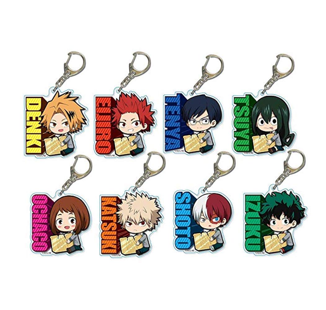 Clothing, Shoes & Jewelry Buttons & Pins Set of 7 Floette Boku No Hero Academia My Hero Academia Pins Button Ita Bag Accessories