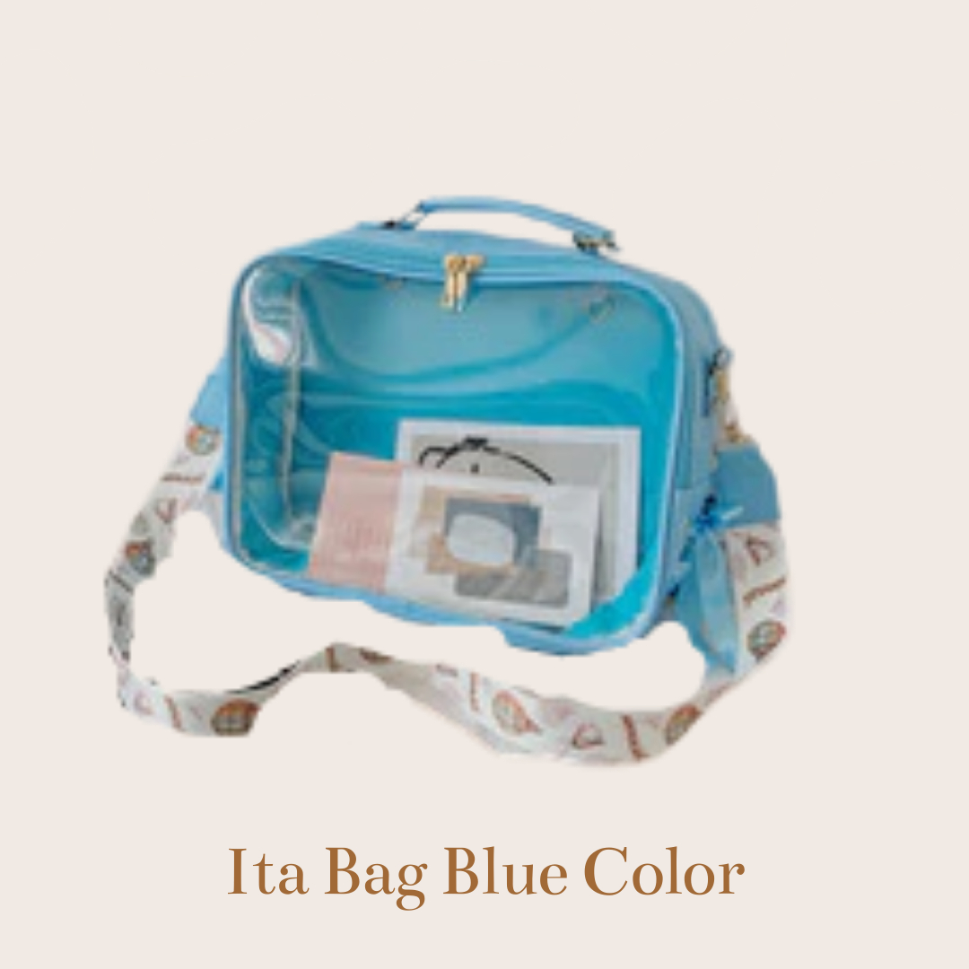 Mini ITA Bag – Window backpack – Blue Robotto