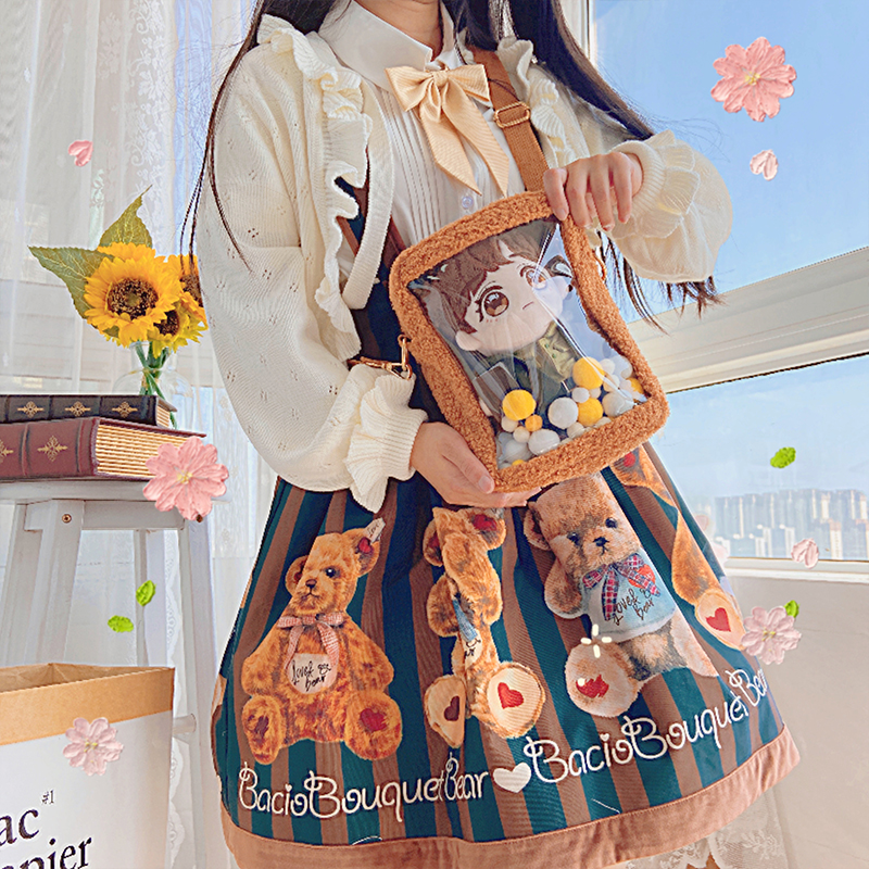 Ita Bag Shoulder Bag - Kawaii Mini Messenger Sweet Bag Show Doll