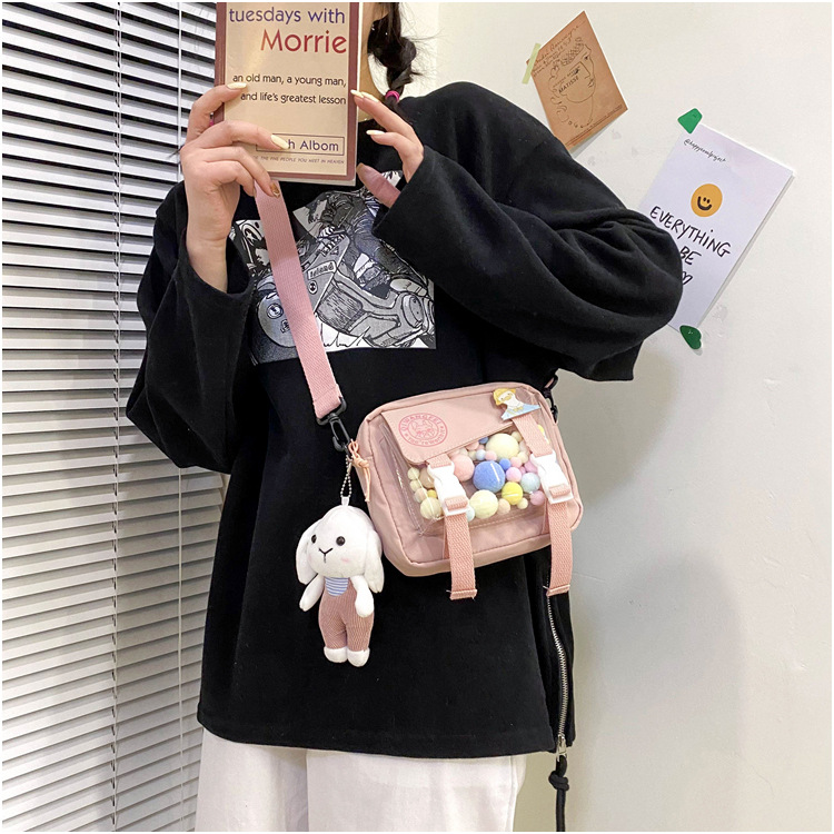 Ita Bag Shoulder Bag - Plush Bear Women's Bags Girl Student Mini Bag