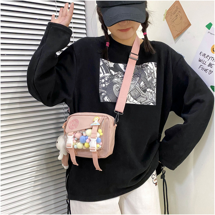 Ita Bag Shoulder Bag - Plush Bear Women's Bags Girl Student Mini Bag